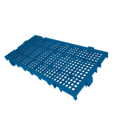 Piso Modular Azul em Plástico 25x50x2,6 Presto