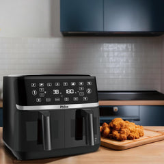 Fritadeira Air Fryer Philco PAF10A 10L Cesto Duplo 2000 Watts 127V