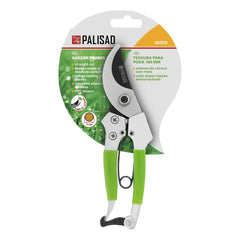Tesoura Poda Com Trava E Mola Cabo Borracha 180mm 15mm Palisad 605038 Afiação Precisão