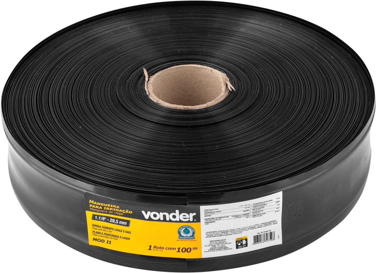 Mangueira Para Irrigação Mod Ii(Rolo Com 100M) Vonder