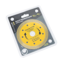 Disco Diamantado 110 mm Porcelanato Pro Furo 20 mm Tradestar
