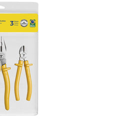 Kit Ferramentas Tramontina Master Alicate Bico 6'' Universal 8'' Corte Diagonal 6'' Aço Especial