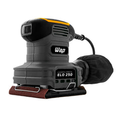 Lixadeira Orbital WAP ELO 25 14000 OPM 250W Sistema de Grampos, Saco Reutilizável 127V