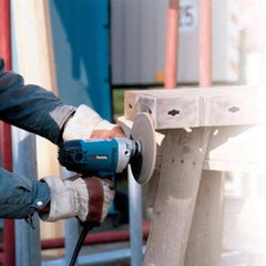 Lixadeira Vertical 180Mm 500W Com Disco de Lixa Borracha Chave Punho GV7000 220V Makita