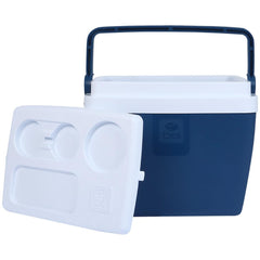 Caixa Térmica Bel 12 Litros Azul Isolamento EPS Livre de BPA para Churrascos e Praias