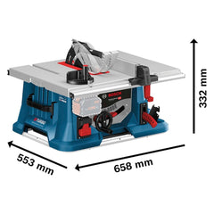 Serra Mesa Bosch Biturbo Gts 18V-216 Brushless Sem Bateria