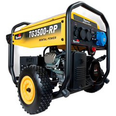 Gerador de Energia a Gasolina Toyama TG3500-RP Monofásico Bivolt 120/220V 3.5kW Partida Manual AVR para Obras e Casa