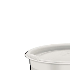 Recipiente Aço Inox 20 cm 3 L Com Tampa Plástica Cucina Tramontina Preparar E Servir