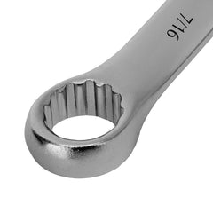 Chave Combinada 7/16'' CrV Stels 1463355 Aço Cromo-Vanádio 45 HRC 15°