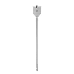 Broca Chata Para Madeira Longa 38mm 300mm Aço 45 Haste Hexagonal MTX 7040389