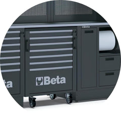 Conjunto de Móveis Oficina com Bancada Armário Parede Carrinho Painel Ferramenta RSC50 F Beta