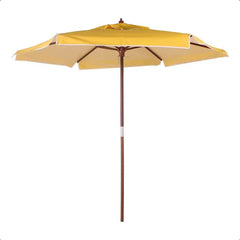 Ombrellone Madeira Cobertura PVC 2,00m Amarelo Bel Lazer