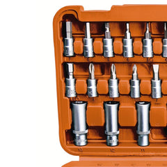 Kit Ferramentas 52 Peças Maleta 13 Soquetes 4‑14 mm Tramontina Pro