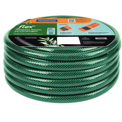 Mangueira Flex Tramontina Verde 30m PVC 3 Camadas Com Esguicho E Engate Rosqueado