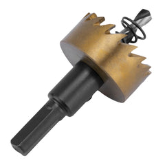 Serra Copo Metal 30mm Nitreto Titânio 1PC M10x1.5 HSS Durável Denzel 72410855