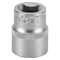 Soquete Estriado Stels 22mm 1/2'' Aço CrV com Encaixe Preciso