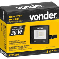 Refletor LED 30W Bivolt RLV303 Vonder