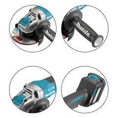 Esmerilhadeira Angular 125Mm Sem Fio 40V Resistência Água Motor BL Com Sistema AWS GA044GZ05 Makita