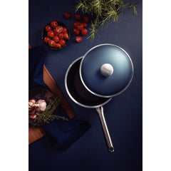 Panela Tramontina Lyon Alumínio Forjado 20 Cm 2,8 L Indução Azul Elementar