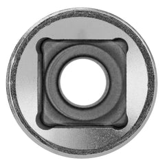 Soquete Sextavado Encaixe 1/2'' Cromo Vanádio 12mm Com Clips Plástico 3/8'' 200 Peças Stels 1384555