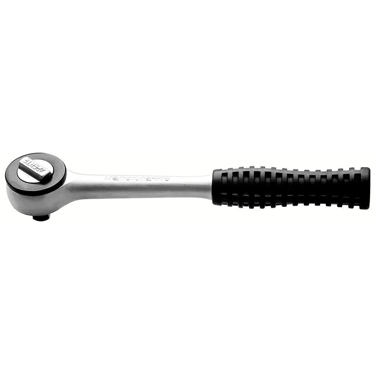 Catraca em Aço Cromo Vanádio 8'' 3/8'' 44 Dentes Reversível Tramontina PRO