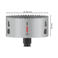 Serra Copo Bosch Pro Multi Material Power Change Plus 102mm