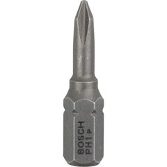 Pontas Bosch Extra Hard Phillips Ph1 25mm Com 3 Peças