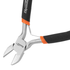 Mini Alicate Corte Diagonal 5'' (130mm) Niquelado Abertura Automática Cabo Dupla Injeção Sparta Mini 1782455