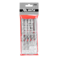 Broca Aço Rápido 13mm Polida 5pcs Metal MTX 720309 Alta Durabilidade
