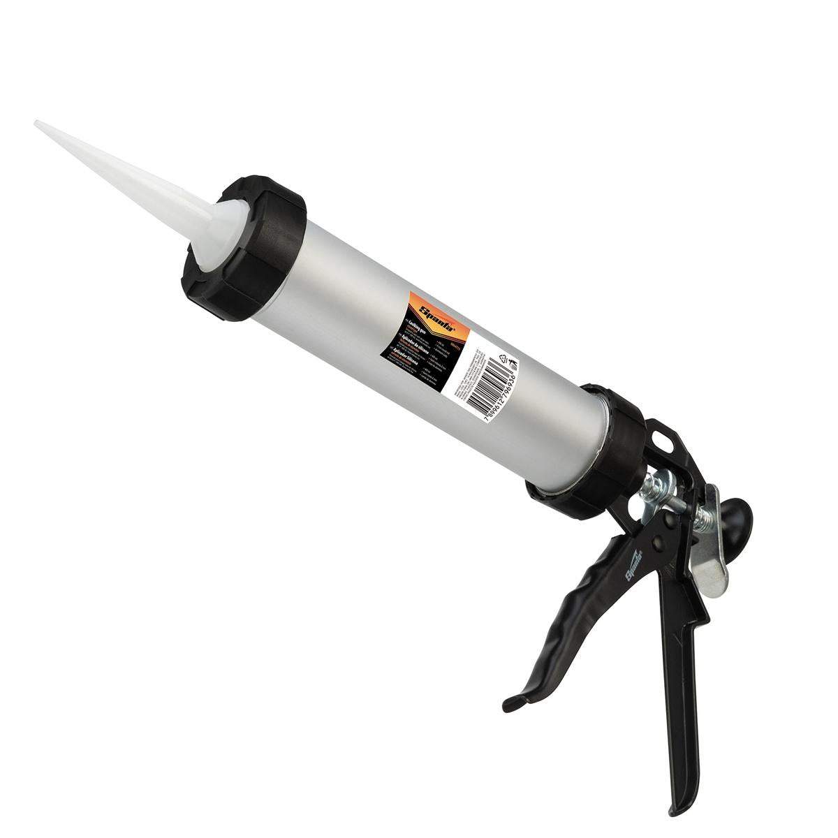 Aplicador de Silicone Fechado Alumínio 400ml Sparta 8864755 Profissional