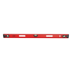 Nível Alumínio Reforçado 1000mm 3 Bolhas 40pol MTX Rail Precisão 1mm/m
