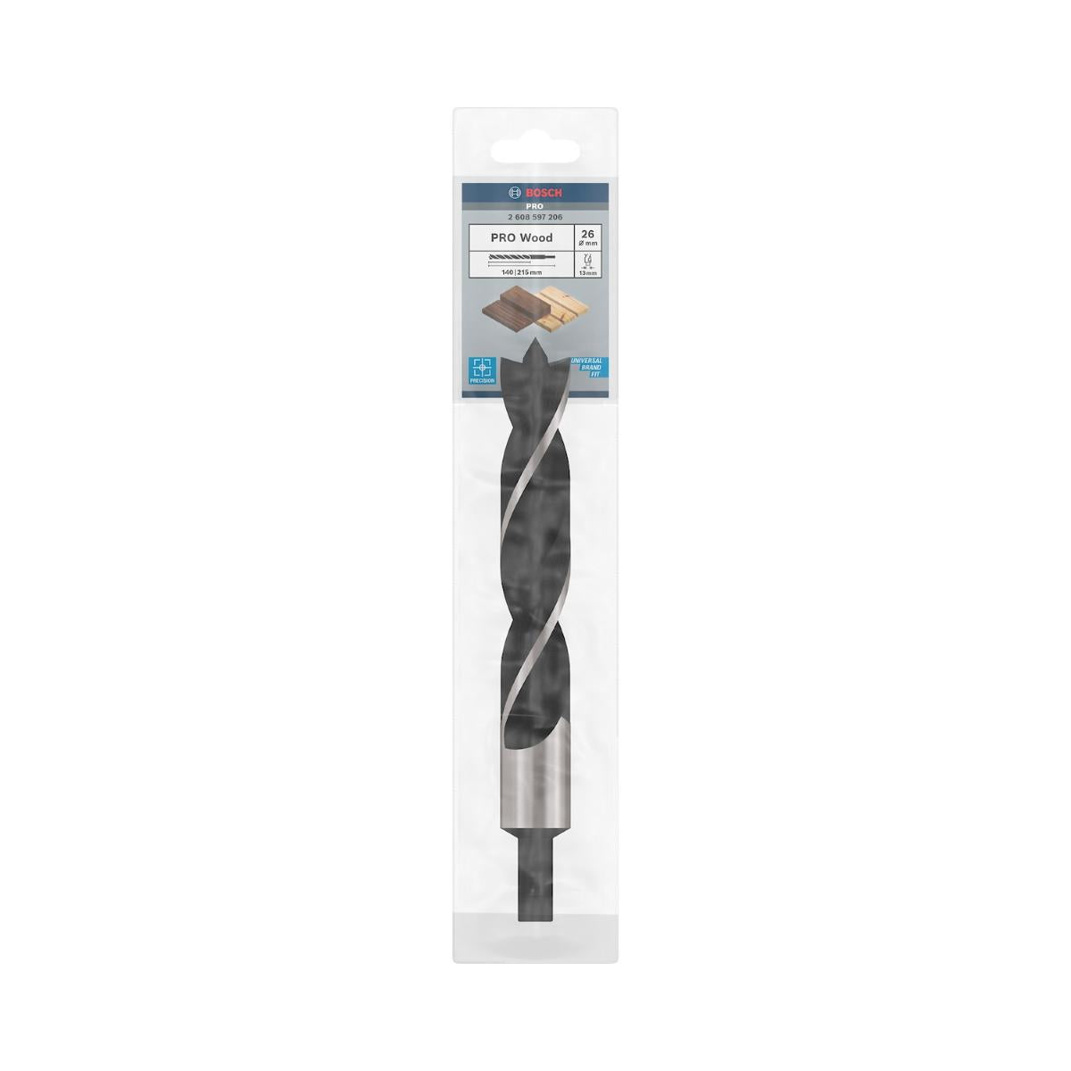 Broca Para Madeira Bosch Pro Wood 26mm (Encaixe Cilíndrico)