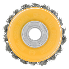 Escova Tipo Copo 75mm Aço Inoxidável 0,5mm Rosca M14 Para Esmerilhadeira Ferrugem