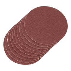 Disco De Lixa Com Velcro 115 mm Grão 40 10 Peças Mtx Para Desbaste Pesado E Madeira