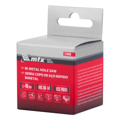 Serra Copo Para Metal Aço Rápido Bimetal 40mm MTX - Perfuração Precisa