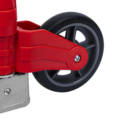 Carrinho de Carga Dobrável Multiuso 80Kg 70Kg Plataforma 385x280mm 2 Rodas Alumínio MTX