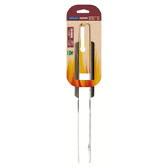 Pegador De Carne Tramontina Churrasco Aço Inox E Cabo Polywood Castanho Resistente A Altas Temperaturas