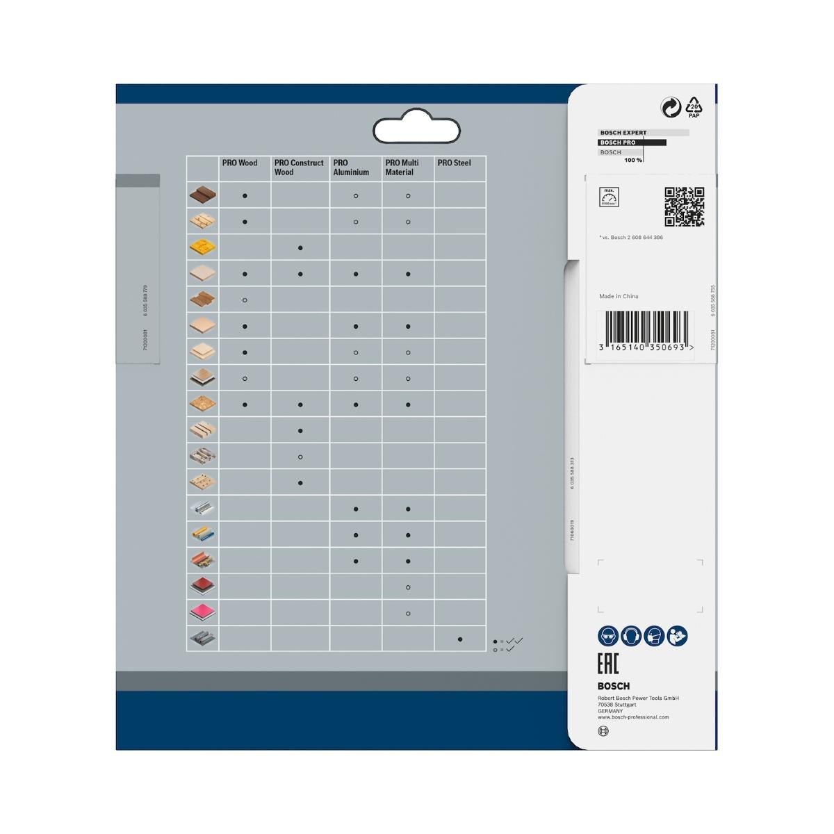 Disco De Serra Circular Bosch Pro Wood 184mm 40 Dentes
