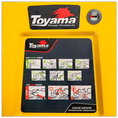 Gerador de Energia a Gasolina Toyama TG3500-RP Monofásico Bivolt 120/220V 3.5kW Partida Manual AVR para Obras e Casa