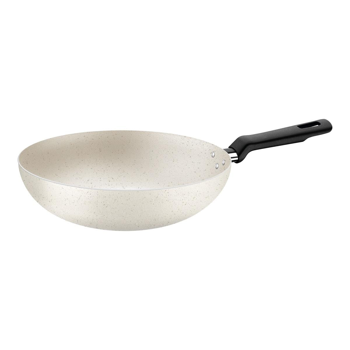 Frigideira Funda Tramontina Loreto 28 cm 3,3 L Antiaderente Starflon Max Bege Alumínio 2,0 mm