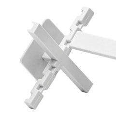 Espaçador para Bloco Vidro 80x 100 mm com 25 Peças Tradestar