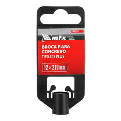 Broca Concreto 12x210mm SDS Plus Ponta Cruz Uso Profissional Alta Durabilidade MTX 7065255