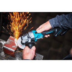 Esmerilhadeira Angular 125 mm Motor BL Protetor Sem Bateria Sem Carregador GA013GZ Makita