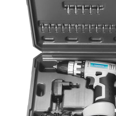 Parafusadeira Furadeira Tramontina 7,2V 1300mAh 7Nm 20 Peças com Maleta para Uso Doméstico