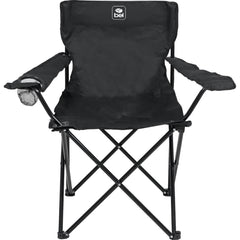 Cadeira Camping Dobrável Araguaia Comfort 90kg Preta Bel - Guimepa