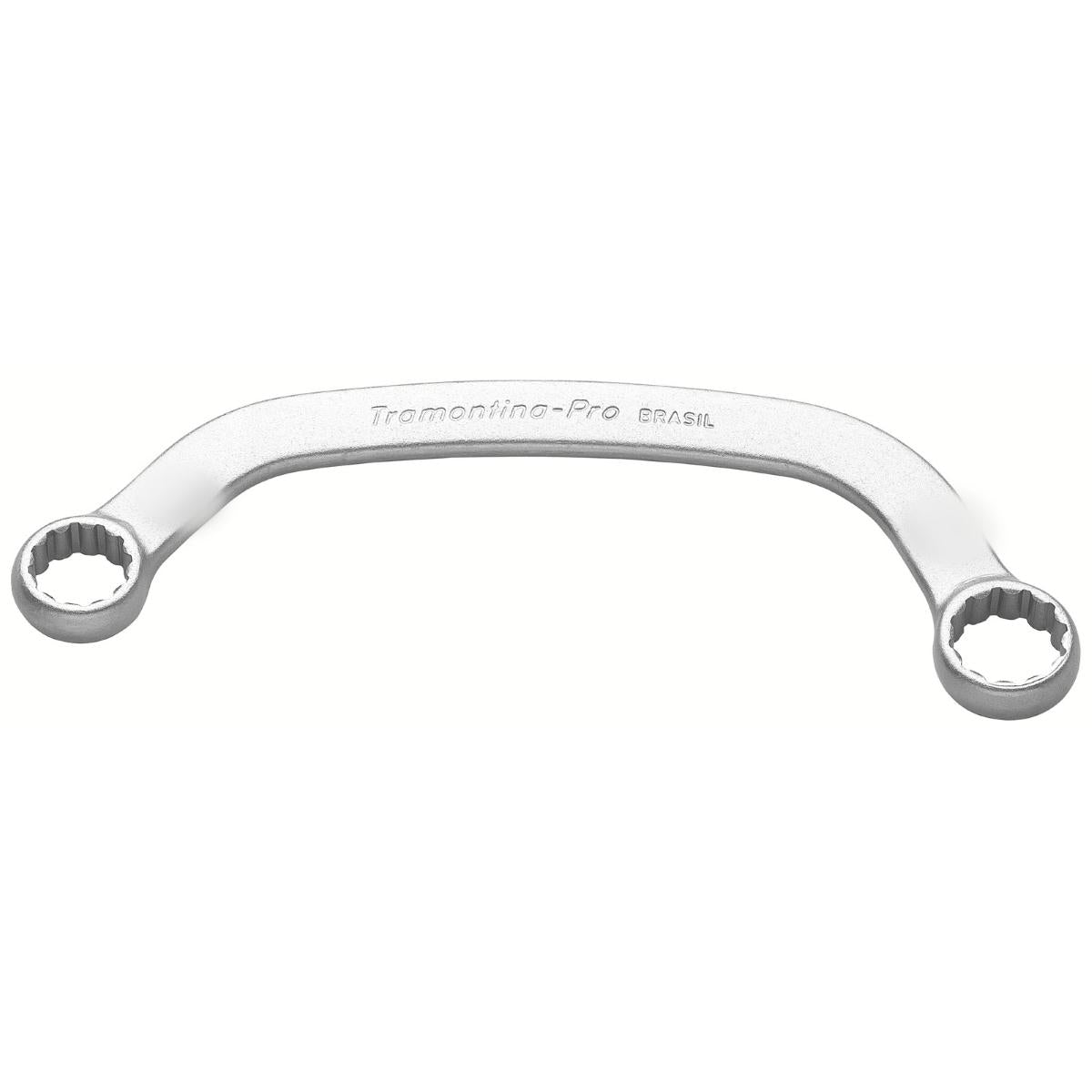 Chave Meia Lua 5/8x3/4'' Aço Cr-V Cromado DIN 3318 Tramontina Pro