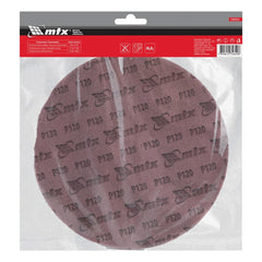 Disco de Lixa Telado com Velcro para Parede e Teto Grão 120 Diâmetro 225mm 5 Peças