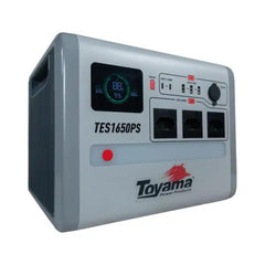 Estação de Energia Portátil Power Bank Toyama TES1650PS 110V Gerador Solar Silencioso para Camping Trailers e Emergência
