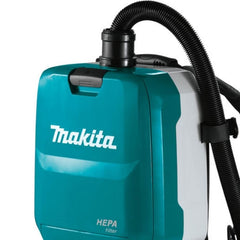 Aspirador de Pó Costal à Bateria 36V HEPA AWS Bluetooth com Mangueira DVC665Z Makita