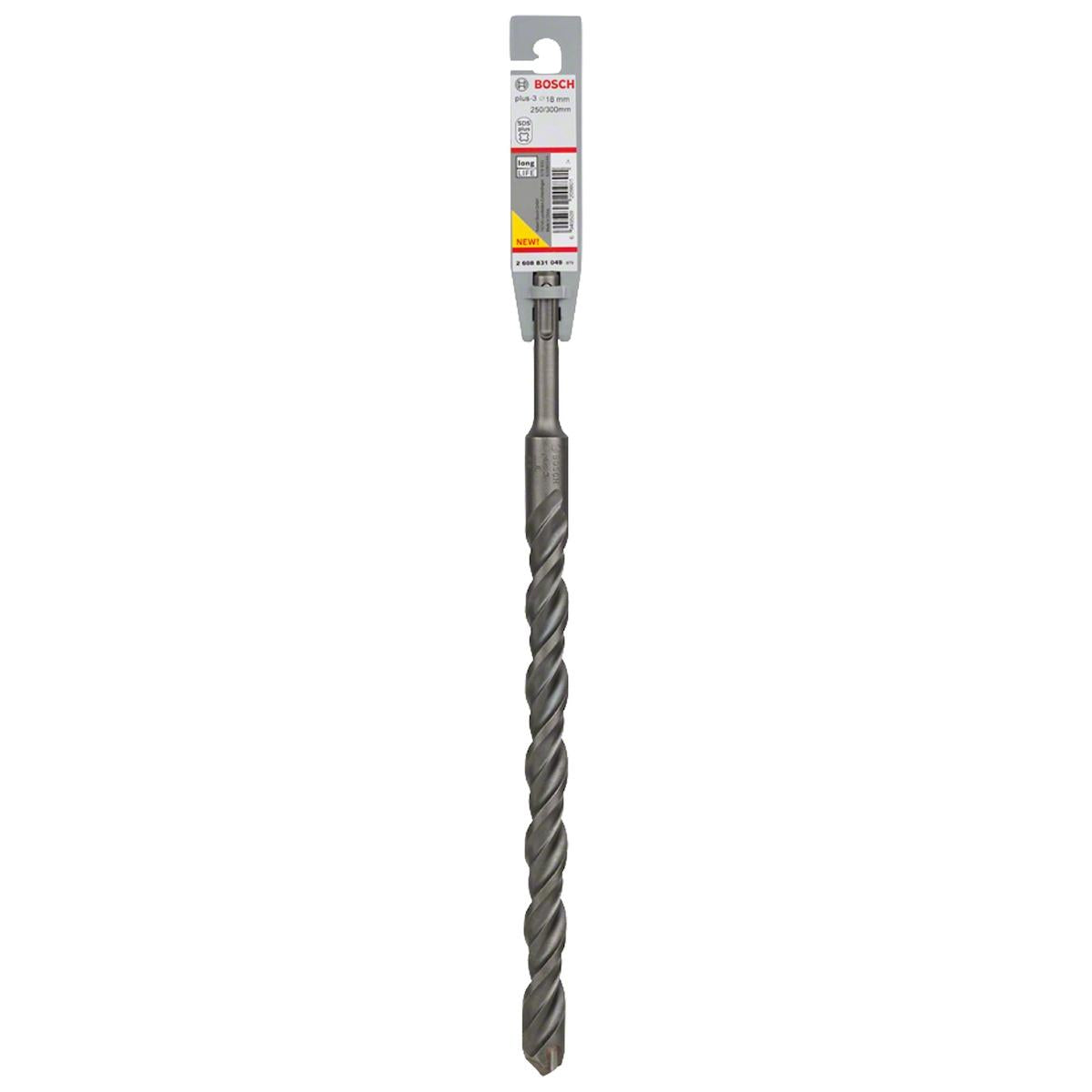 Broca Bosch Sds Plus-3 Para Concreto Ø18 X 250 X 300 mm